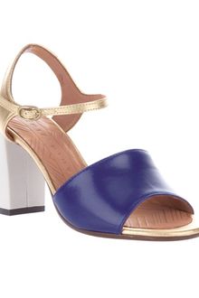 Chie Mihara Block Colour Sandal - Lyst