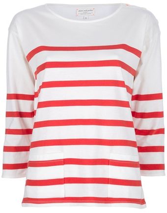 Chinti And Parker Stripe Sailor Tee - Lyst