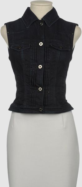 C'n'c' Costume National Denim Outerwear in Blue - Lyst