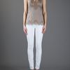 Dolce & Gabbana Lace Vest Top in Beige (mushroom) - Lyst