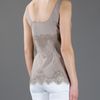 Dolce & Gabbana Lace Vest Top in Beige (mushroom) - Lyst