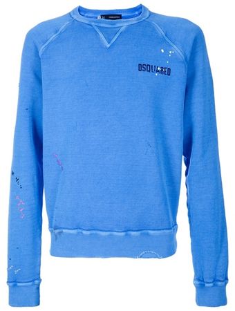 DSquared2 Crew Neck Sweater - Lyst