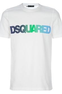 DSquared2 Printed Crew Neck Tshirt - Lyst