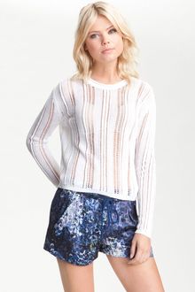 Edun Drop Stitch Stripe Sweater - Lyst