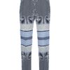 Etro Printed Trousers in Blue - Lyst