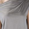 Helmut Lang Asymmetric Top in Gray (pearl) - Lyst