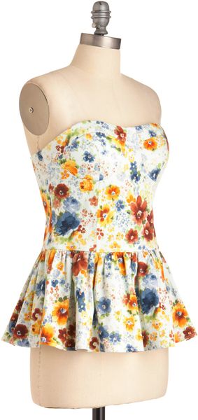 ModCloth Tra La La Bustier - Lyst