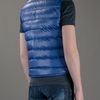 Moncler Padded Gilet in Blue for Men - Lyst