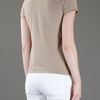 Moncler Polo Piquet Shirt in Brown - Lyst