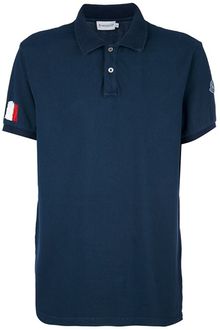 Moncler Logo Polo Shirt - Lyst