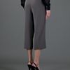 Rick Owens Cropped Trouser in Gray (grey) - Lyst