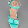 Robert Clergerie Wedge Sandal in Blue (green) - Lyst