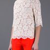 Stella Mccartney Lace Top in Beige (nude) - Lyst