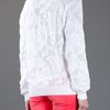 Vanessa Bruno Athé Open Knit Jumper in White - Lyst