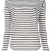 Vince Fisherman Stripe Top in White - Lyst