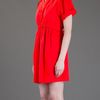 3.1 Phillip Lim Short Sleeved Dress in Red (orange) - Lyst