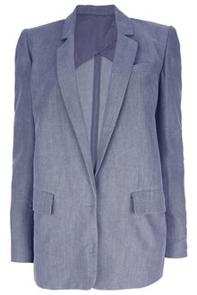 Acne Blake Denim Blazer - Lyst