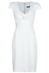 Alexander McQueen Draped Neck Dress