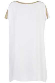 Azzaro Boat Neck Dress - Lyst