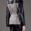 Balenciaga Belted Jacket in Gray (grey) - Lyst