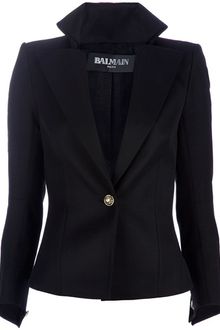 Balmain Fitted Jacket - Lyst