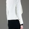 Balmain Structured Blazer in White - Lyst