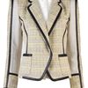 Barbara Bui Neon Tweed Jacket in Beige (yellow) - Lyst