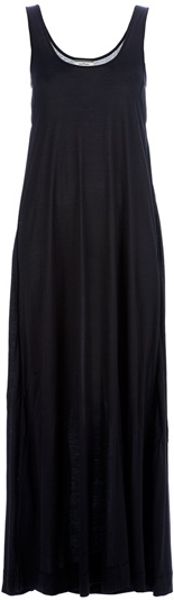 By Malene Birger Maxi Dress in Black - Lyst