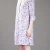 Cacharel Printed Dress in Blue (white) - Lyst