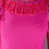 Charlott Fringe Dress in Pink (fuschia) - Lyst