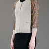 D&g Light Knit Cardigan with Leopard Print in Animal (leopard) - Lyst
