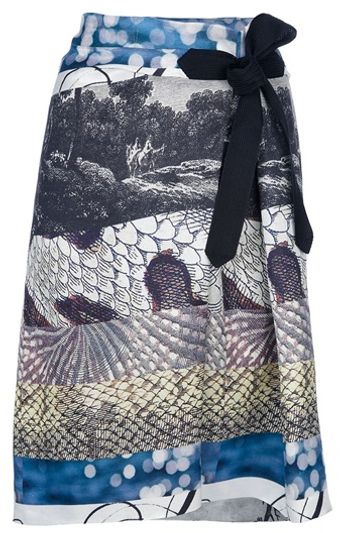 Dries Van Noten Shannon Skirt - Lyst
