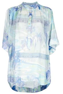 Emilio Pucci Printed Blouse - Lyst