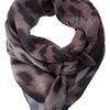 Emma Cook Leopard Print Scarf in Brown (leopard) - Lyst