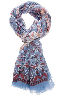 Etro Paisley Scarf - Lyst