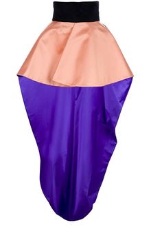 Fausto Puglisi Flared Back Skirt - Lyst