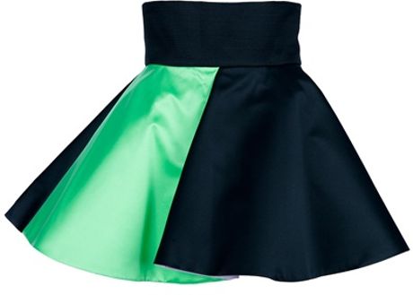 Fausto Puglisi Flared Skirt in Black - Lyst