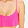 Free People Solid Sophia Top in Pink (neon pink) - Lyst
