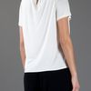Girl. By Band Of Outsiders Short Sleeve Top in White - Lyst
