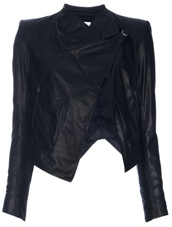 Helmut Lang Cropped Jacket - Lyst