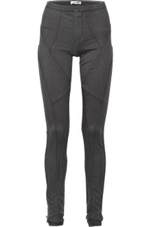 Helmut Lang Paneled Stretchdenim Leggings - Lyst