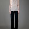 Helmut Lang Layered Shroud Sleeveless Top in Beige (nude) - Lyst