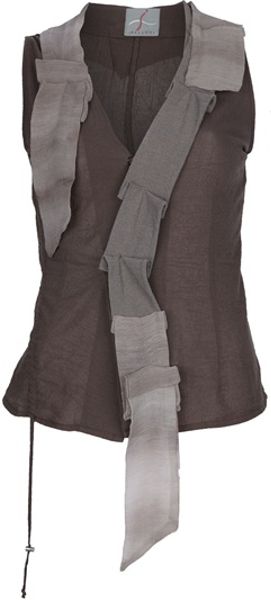 I Malloni Vest Top in Green - Lyst