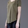 Joseph Boat Neck Tshirt in Green (khaki) - Lyst