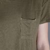 Joseph Boat Neck Tshirt in Green (khaki) - Lyst