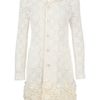Junya Watanabe Floral Lace Coat in White (floral) - Lyst