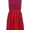 Marc By Marc Jacobs Heart Print Dress in Red - Lyst