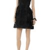 Marni Floral Georgette Dress in Black - Lyst