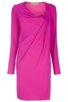 Michael Kors Draped Dress - Lyst
