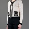 Moschino Raw Trim Jacket in Black (nude) - Lyst
